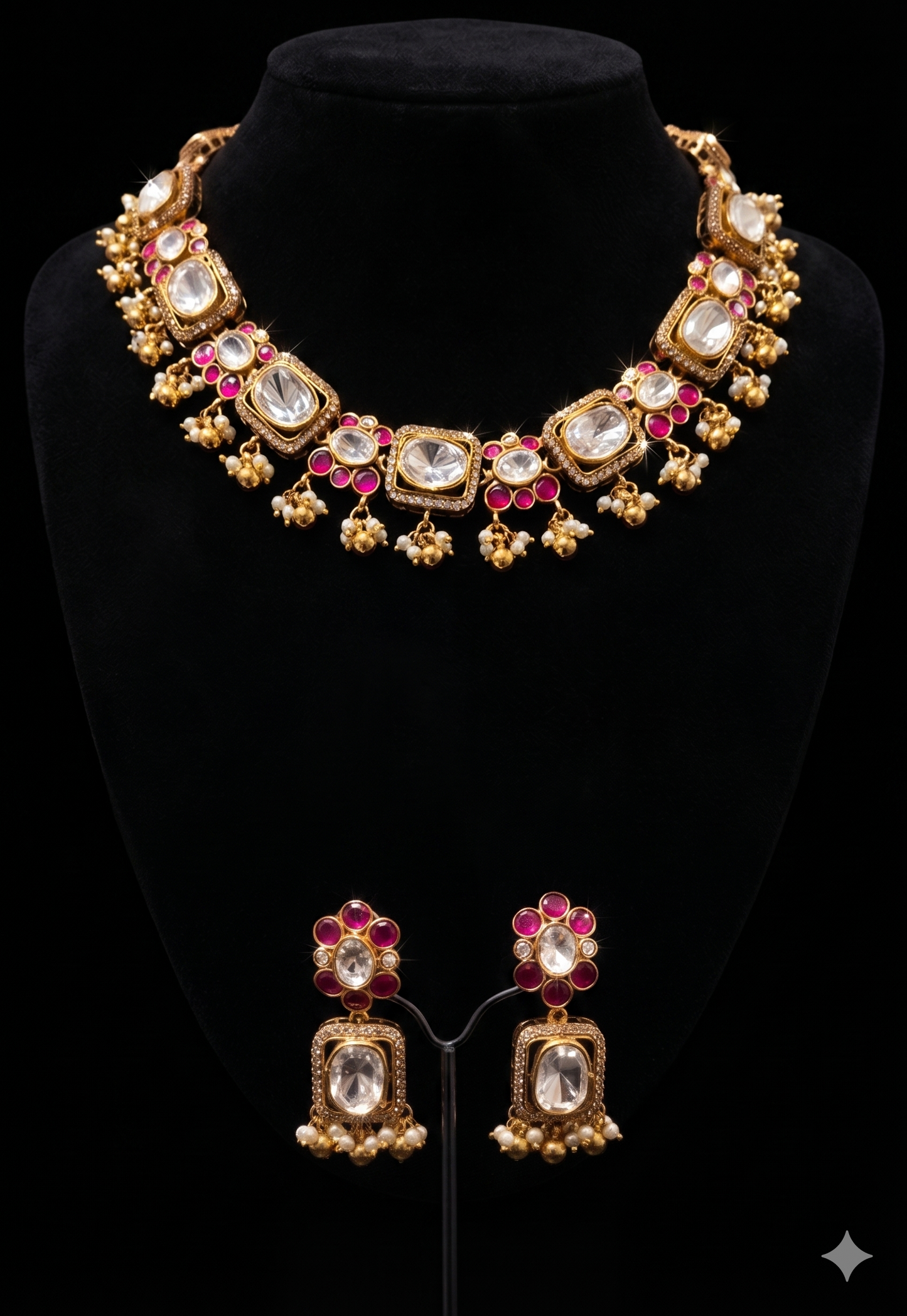 Amrapali Kundan Necklace