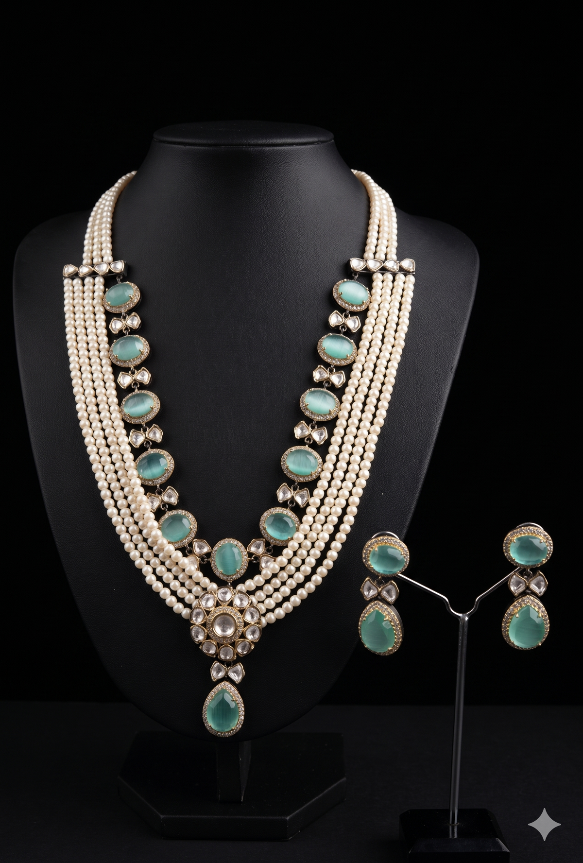 The Serene Pearl & Mint Heirloom Set