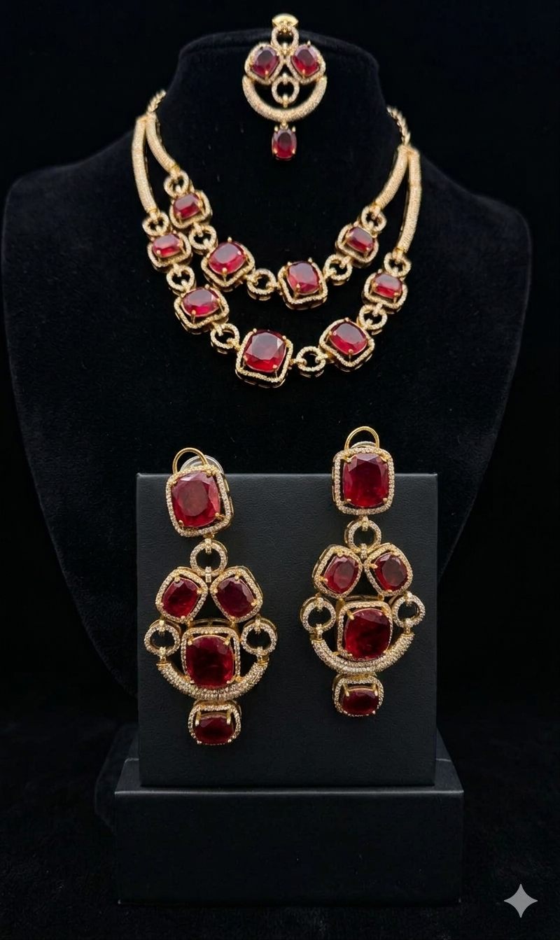Red Diamond Necklace