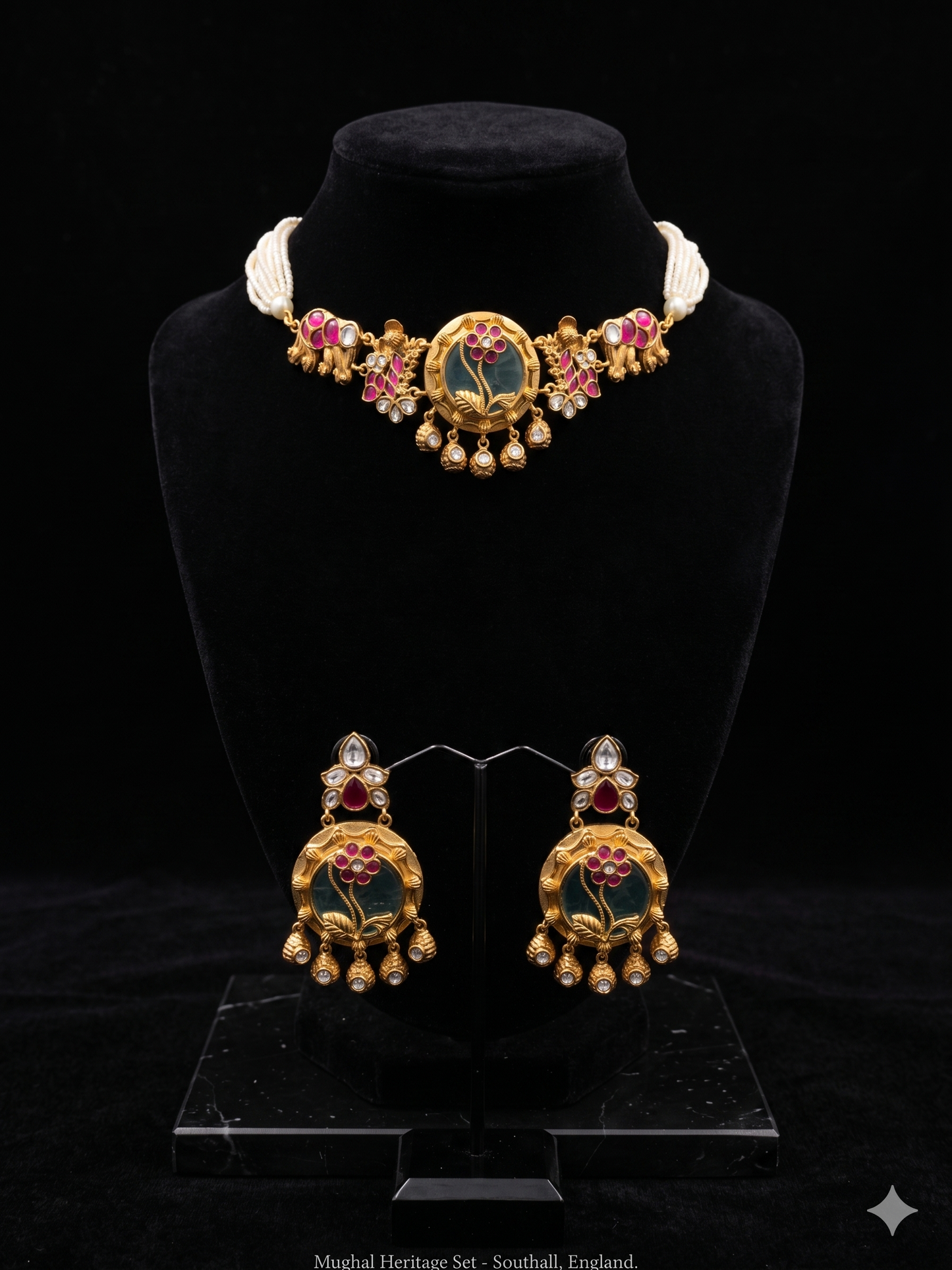 Jadau Kundan choker