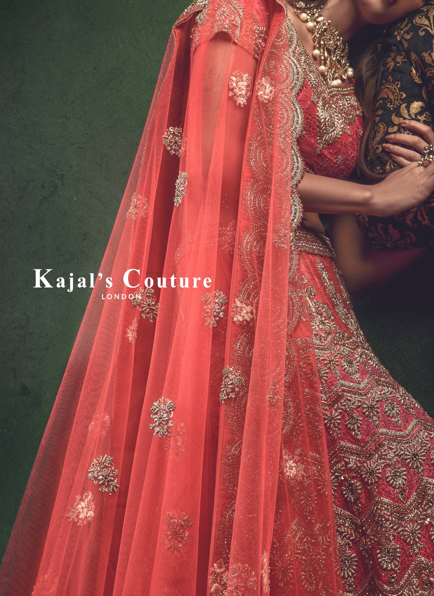 Imperial Ombre Bridal Lehenga - Couture Collection