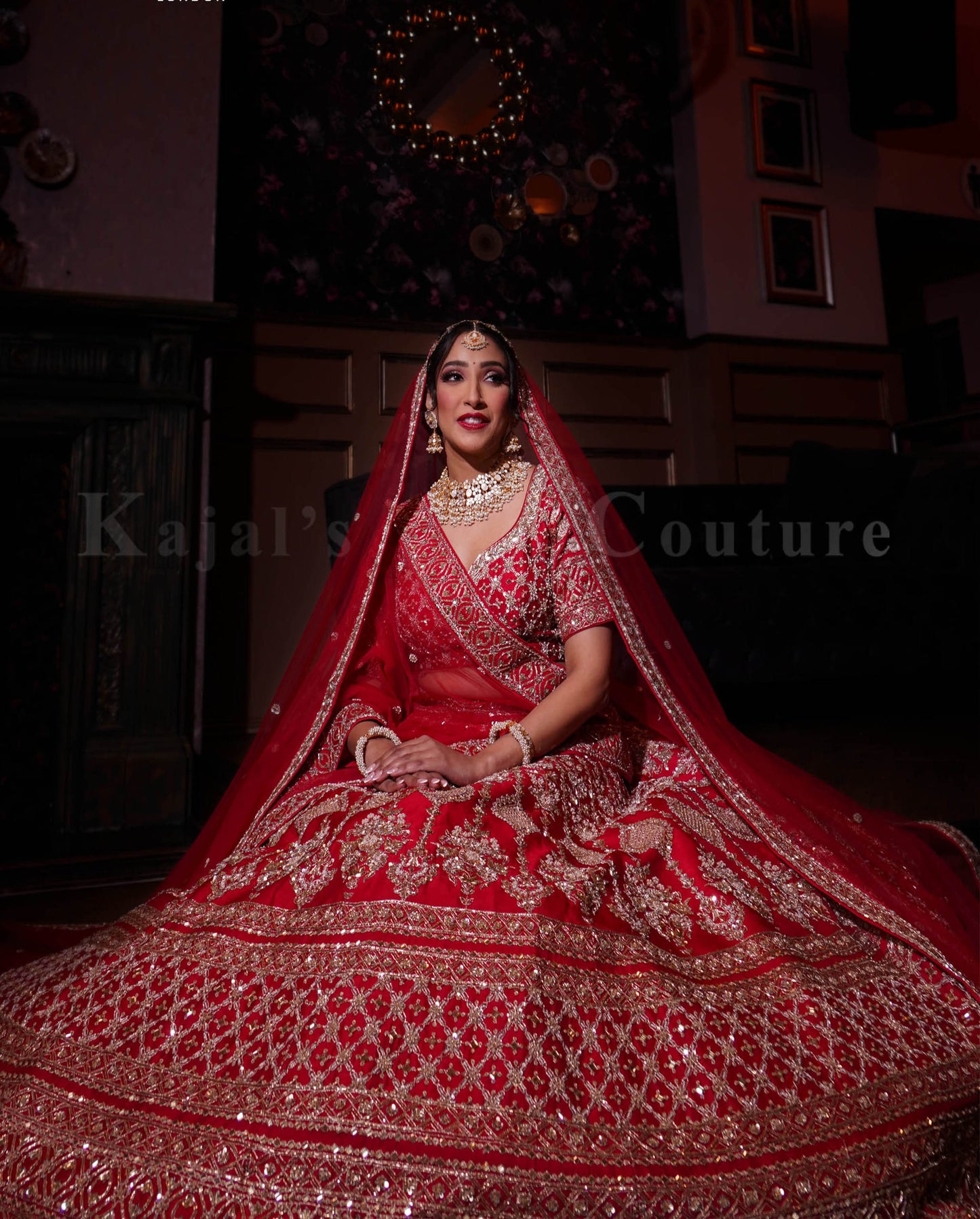 Red Wedding Lehenga - Couture Collection