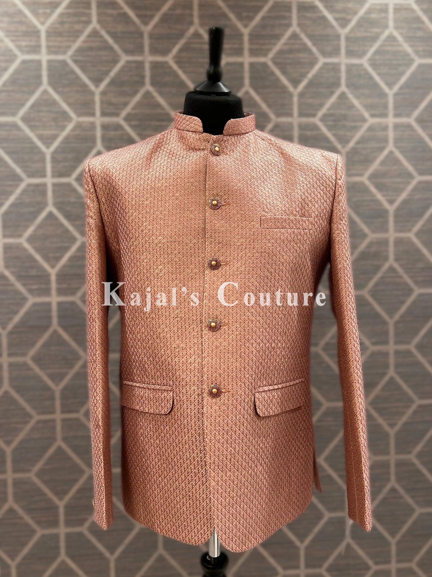 Pink Jodhpuri Jacket