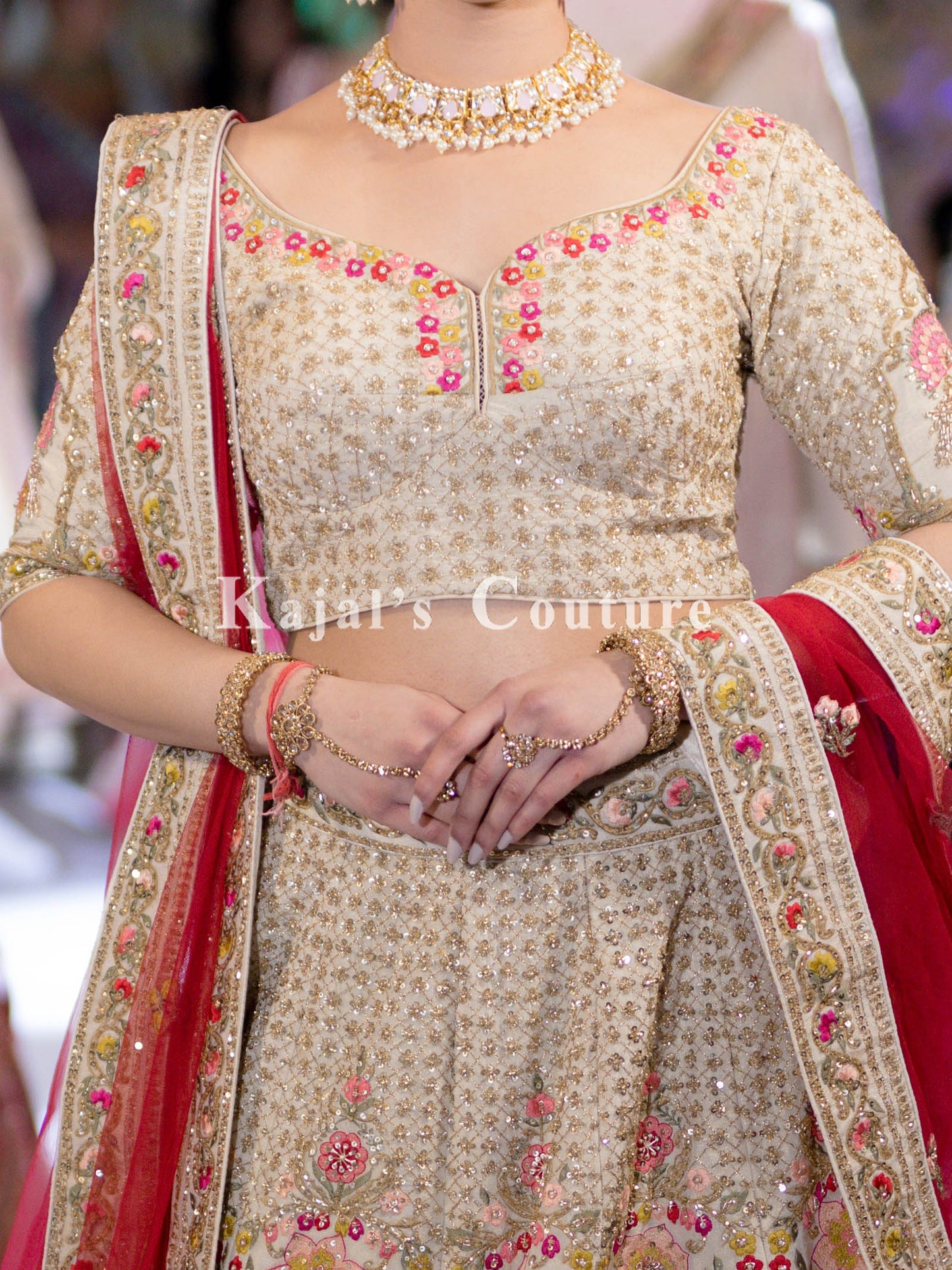 Multicolour Traditional Lehenga - Couture Collection