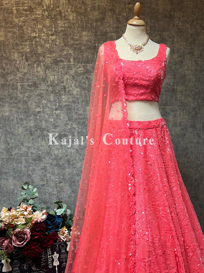 Full Sequin Lehenga