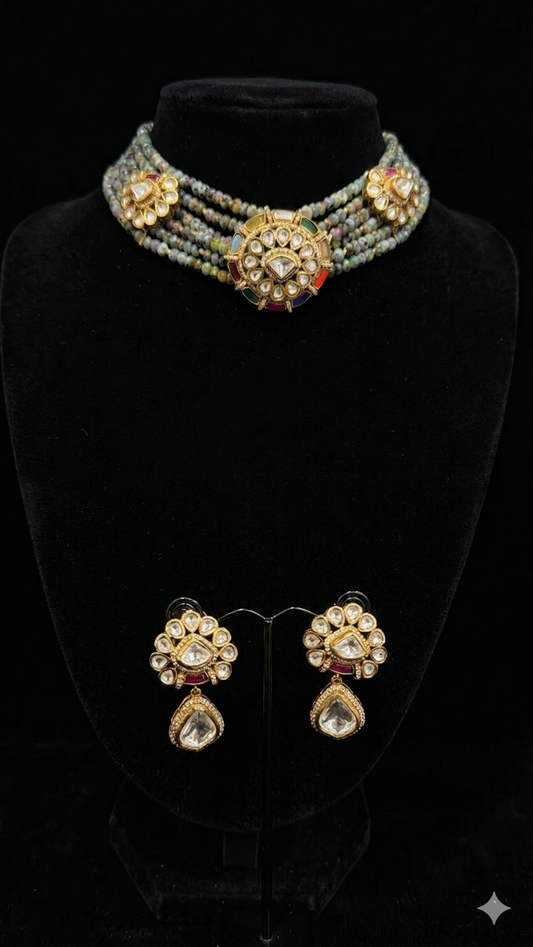 Polki Choker Necklace