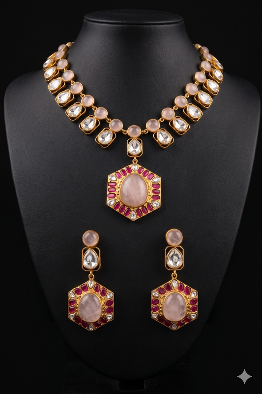 Victorian Style KundanNecklace
