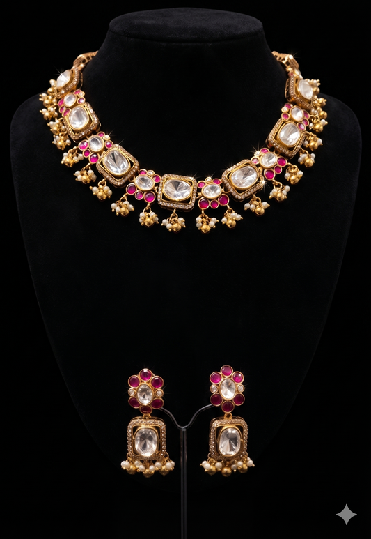 Amrapali Kundan Necklace