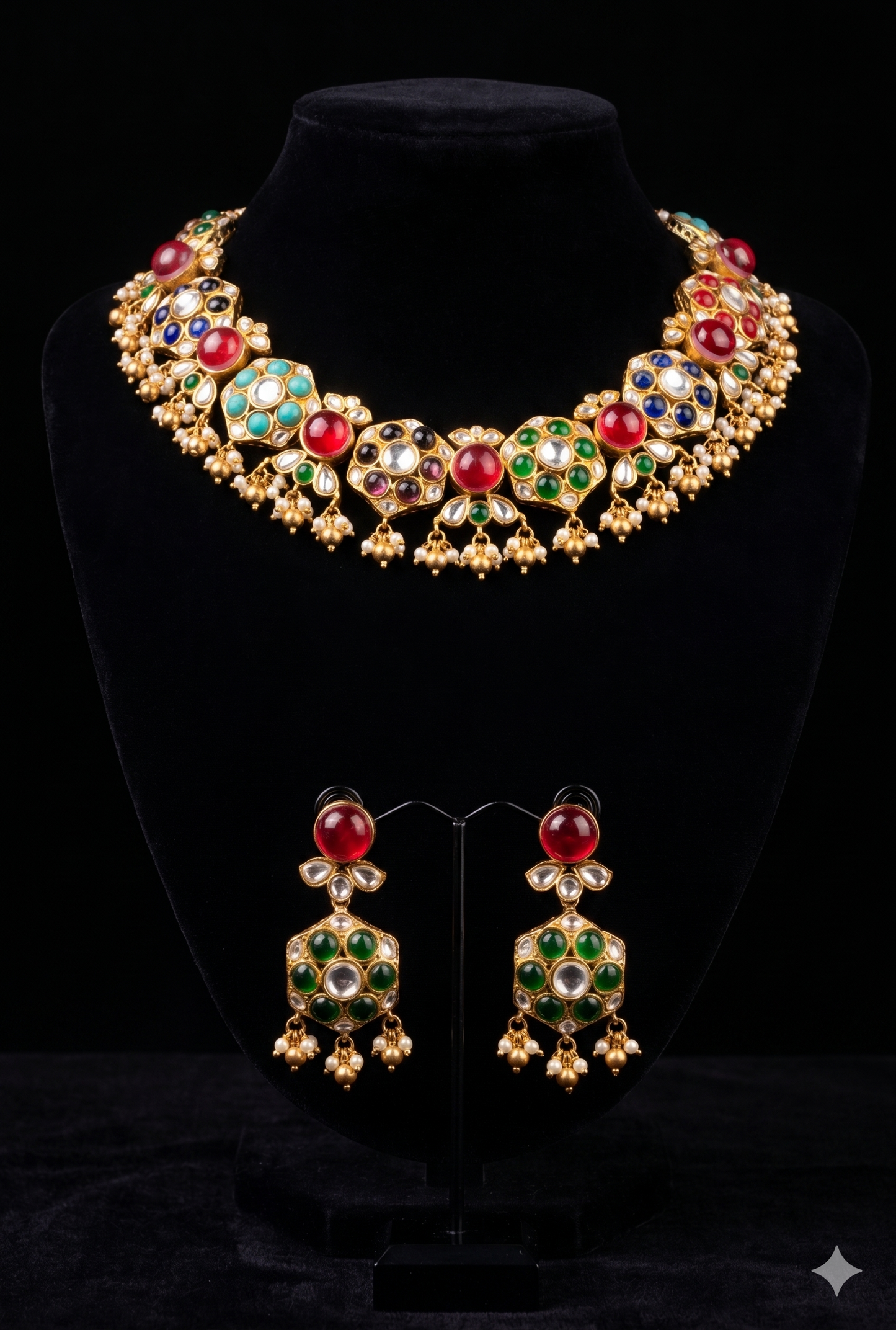 Multicolor choker Necklace