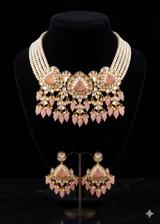 Handmade Kundan Bridal Necklace