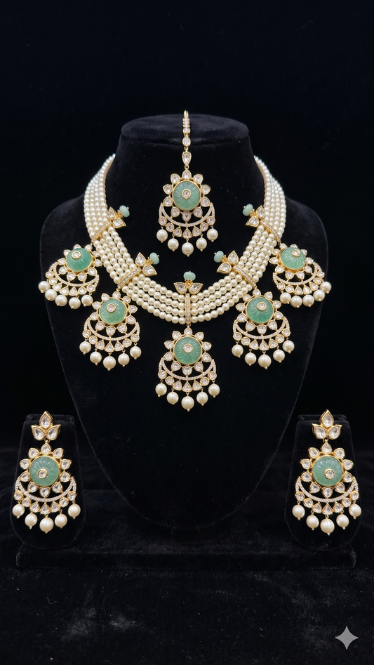 Mint Choker Necklace