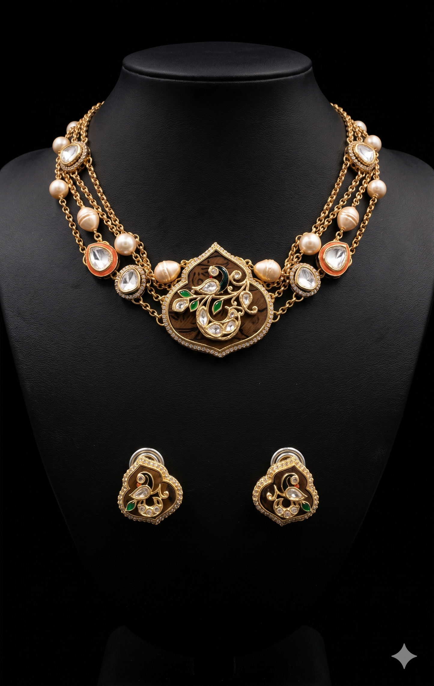 Motif Minakari Necklace