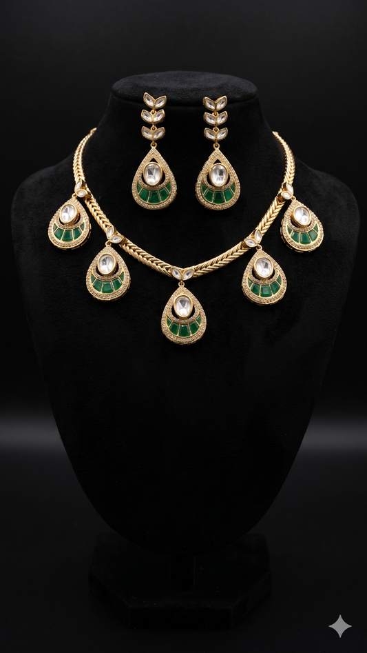 Polki Kundan Necklace