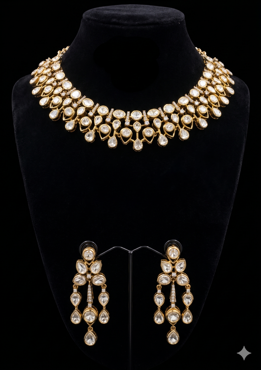 Indian Kundan Bridal Necklace