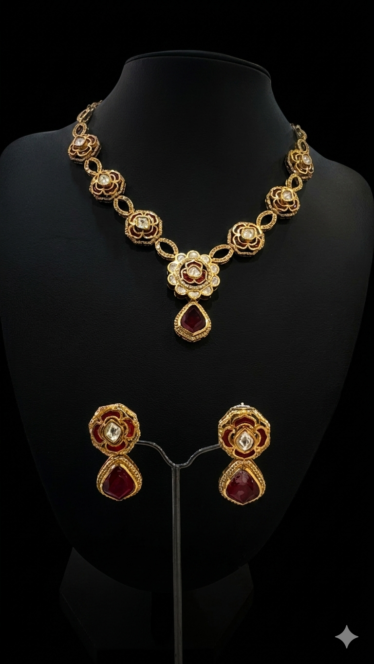 Traditional Kundan Necklace