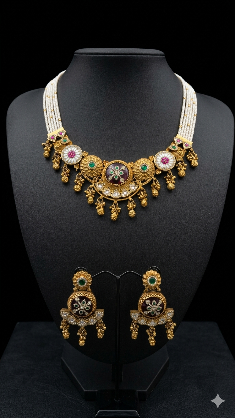 Bridal Choker Necklace