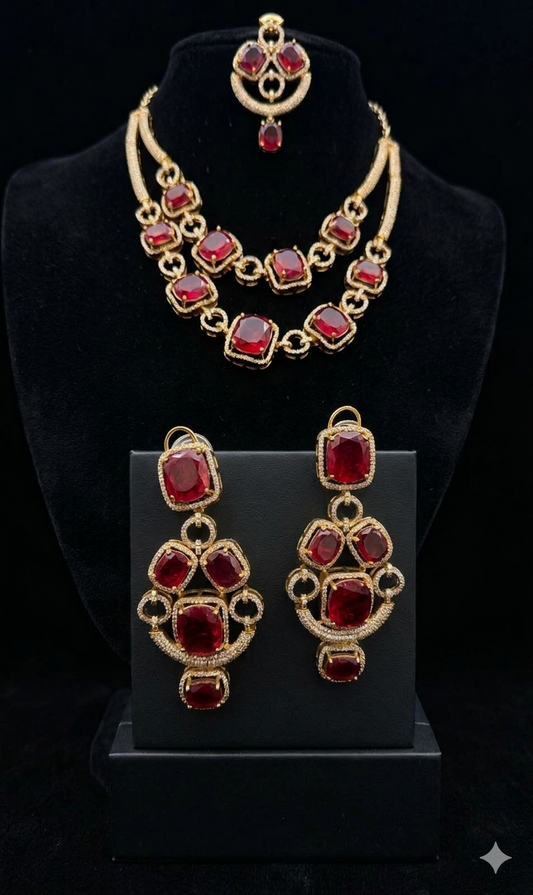 Red Diamond Necklace