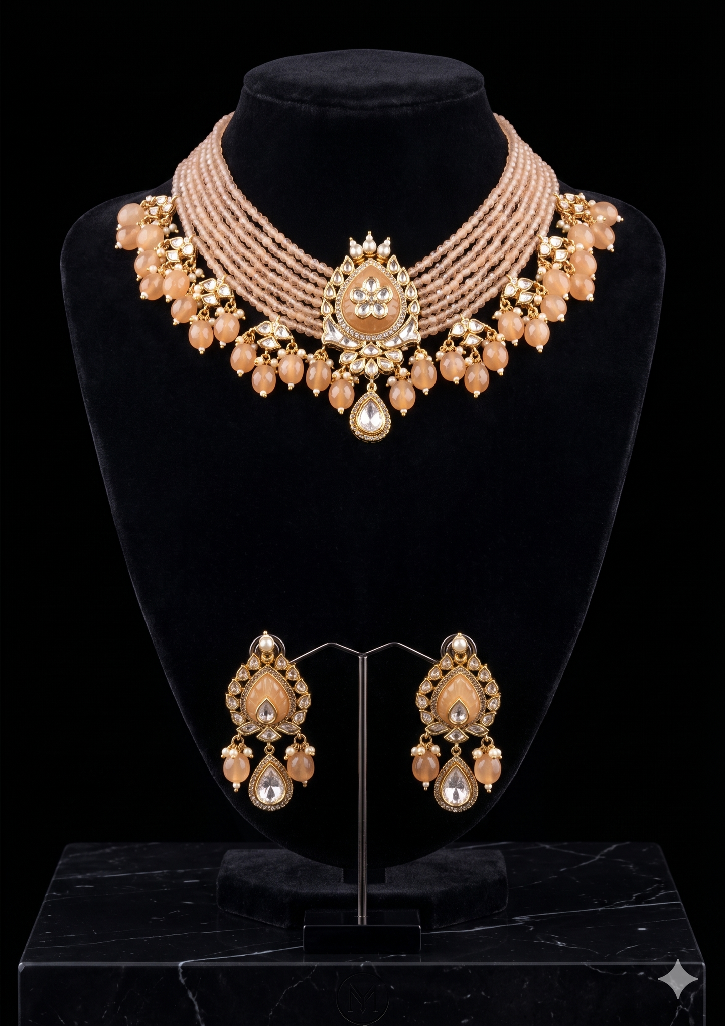 Uncut Kundan Choker Necklace