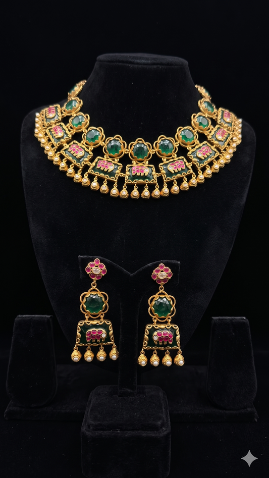 Bridal Kundan Choker Necklace