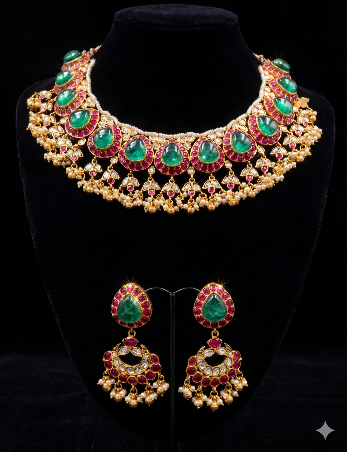 Jadau Kundan Bridal Necklace