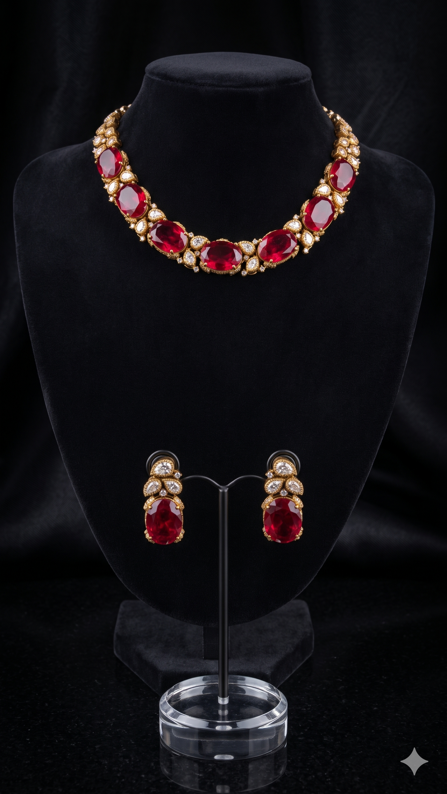Ruby Stones Necklace