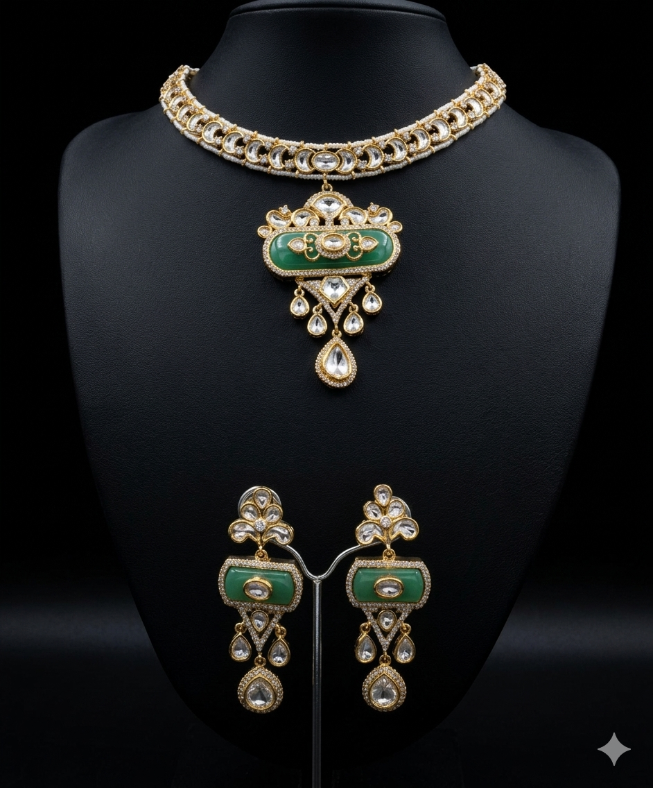 Uncut Kundan Polki Necklace