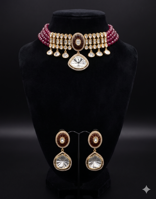 Polki Choker Necklace