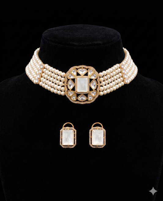 Pearl Choker Necklace