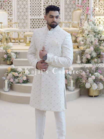 Lucknowi Grooms Sherwani