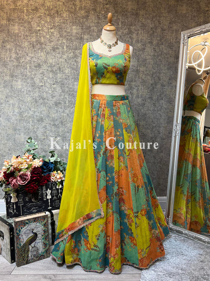 Printed Lehenga